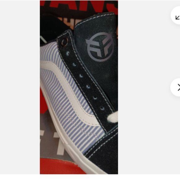 Vans Men's 4/Women 5.5 BMX Old Skool Federal Pinstripe w/ extra laces VN0A5HEZ39 - Picture 6 of 12